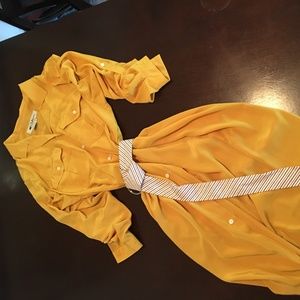 Golden summer  dress